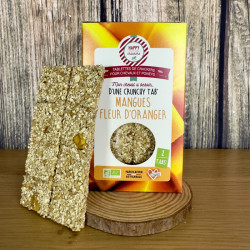 Pack de 2 Tabs' Mangues Fleur d'Oranger Bio pour chevaux Happy Crackers