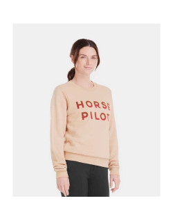 Sweatshirt Team 2022 Femme Horse Pilot