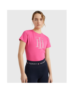 T-Shirt TH Rhinestone Tommy Hilfiger Equestrian