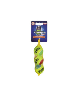 Lot de 3 balles de tennis Nobby