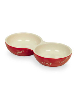 Gamelle double Ceramic Cat Nobby