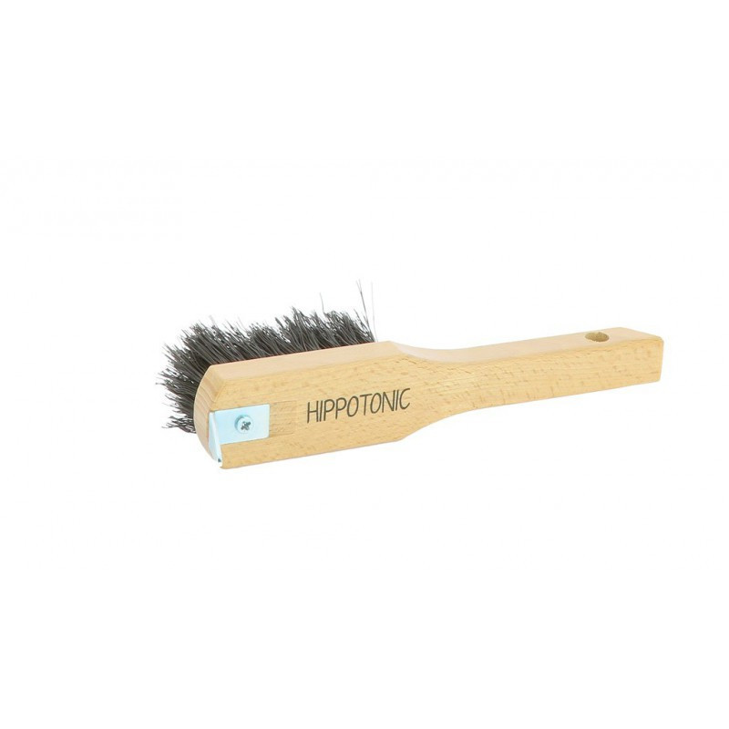 Pick à Sabot Pour Cheval - Avec Brosse Intégrée, Manche Caoutchouc, Neuf
