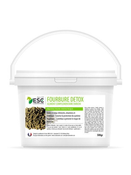 Complément alimentaire Fourbure Detox 500g ESC