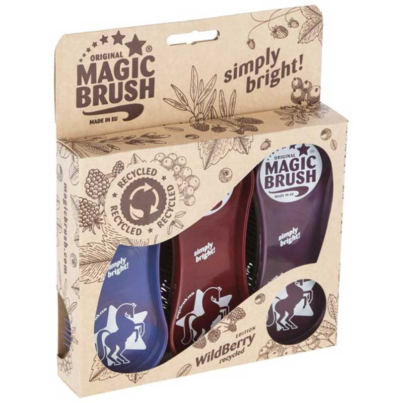 Lot de 3 brosses Wildberry Recycled MagicBrush