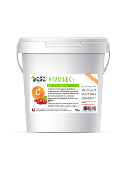 Complément alimentaire vitamine C 500g ESC