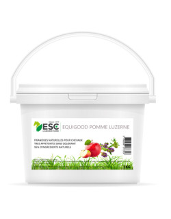 Friandises Equigood pomme luzerne 1kg ESC