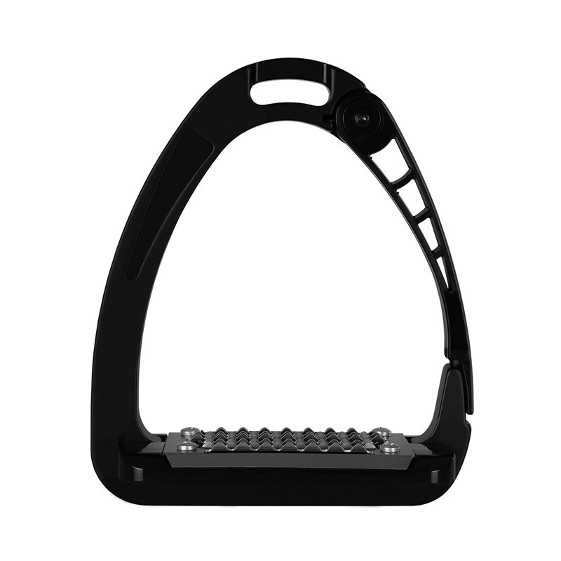 ACAVALLO Arena Alupro Charcoal Stirrups (AC607-04-OS