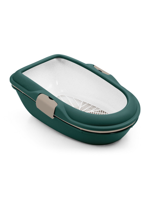 Tapis Bac à Litière - Set De Table Chat - Tapis Bac à Litière - Fleurs