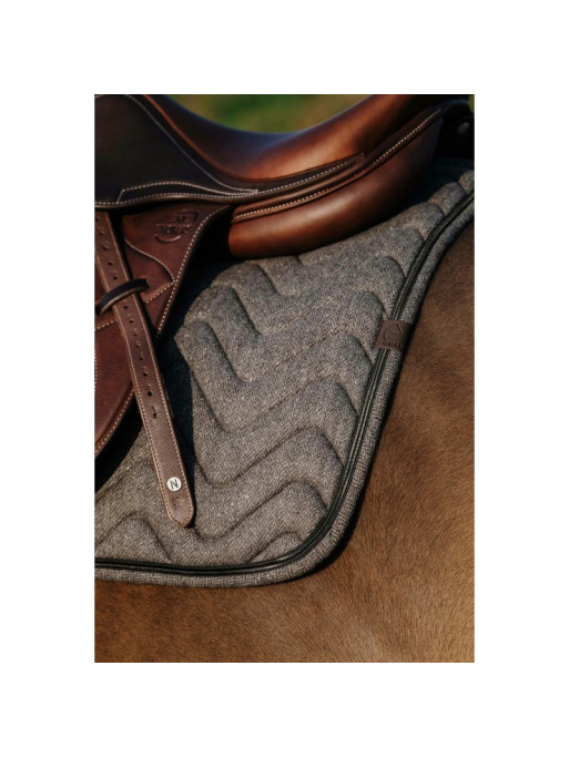 Tapis de selle western en laine tissée à la main : 34 x 42 - France