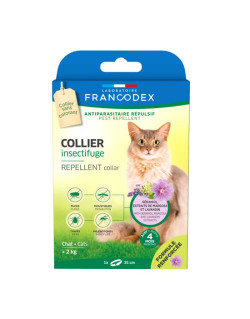 Collier insectifuge formule renforcée chat Francodex