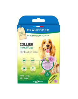 Collier Insectifuge pour chiens moyens Francodex
