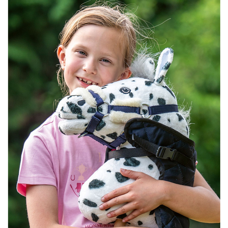 Bride En Cuir HKM Pour Hobby Horse - Équipement Réaliste Pour Cheval-Jouet - Rênes Et Mors Inclus