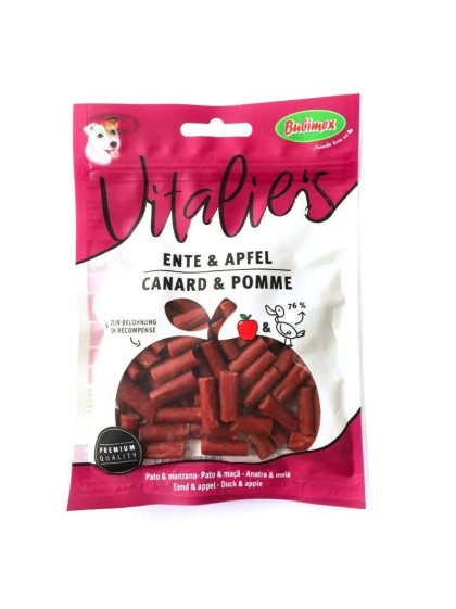 Vitalies au canard et à la pomme 80g Bubimex