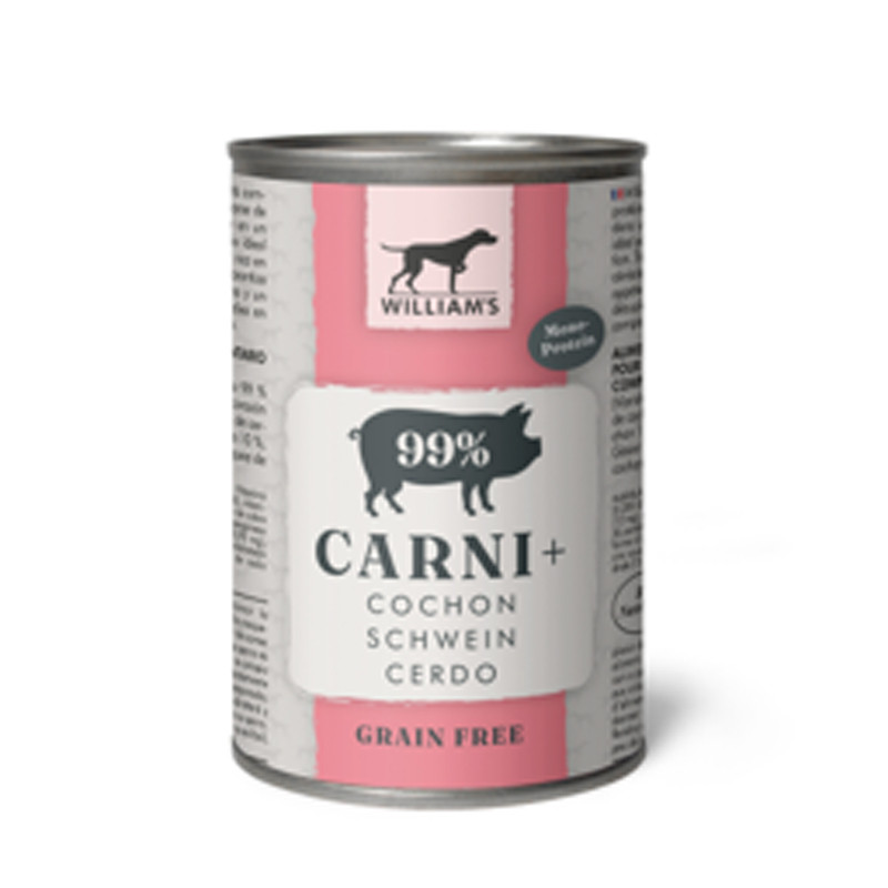 Pâtée William's Carni + cochon 400g