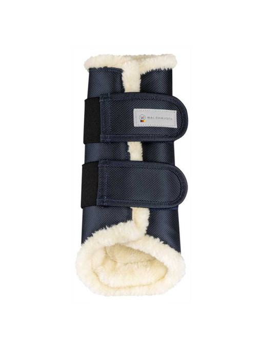 Guêtres De Dressage WALDHAUSEN Comfort Bleu Nuit Taille M - Pour Pattes Avant/arrière, Rembourrage Fourrure Synthétique - 10