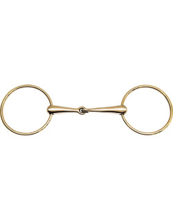 Filet 2 grands anneaux FEELING maillechort