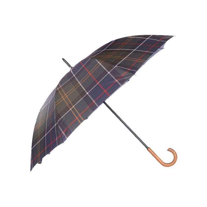 Parapluie Walker motif Tartan Barbour