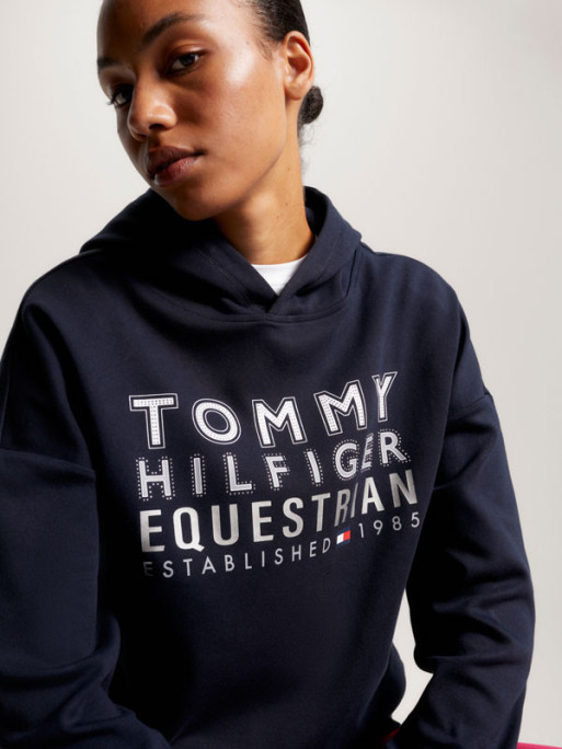 Sweatshirt Oversize Paris Tommy Hilfiger Equestrian