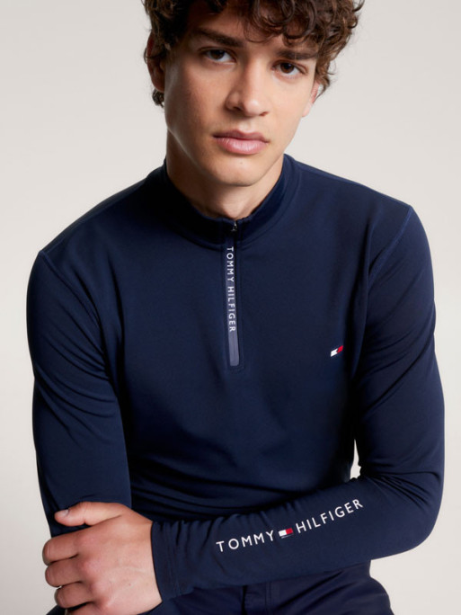  T-shirt technique 1/4 Zip homme Tommy Hilfiger Equestrian