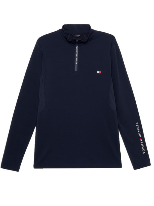  T-shirt technique 1/4 Zip homme Tommy Hilfiger Equestrian