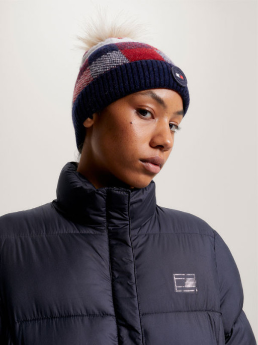 Bonnet Pom Pom Tommy Hilfiger Equestrian