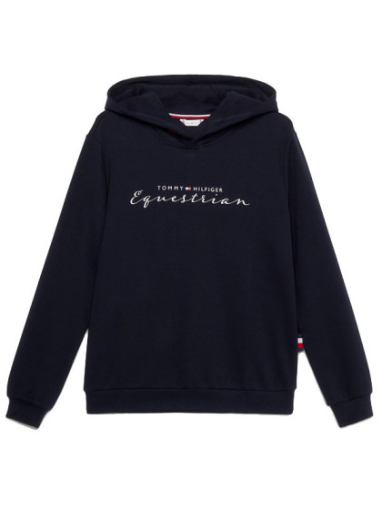 Sweatshirt Metallic Logo Graphic Tommy Hilfiger Equestrian