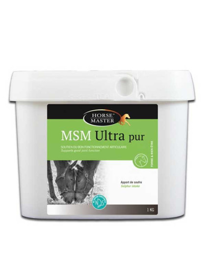 Complément alimentaire MSM Ultra Pur 1kg Horse Master
