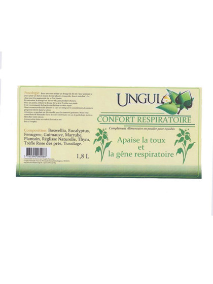 Complément alimentaire confort respiratoire 1.8L Ungula Naturalis