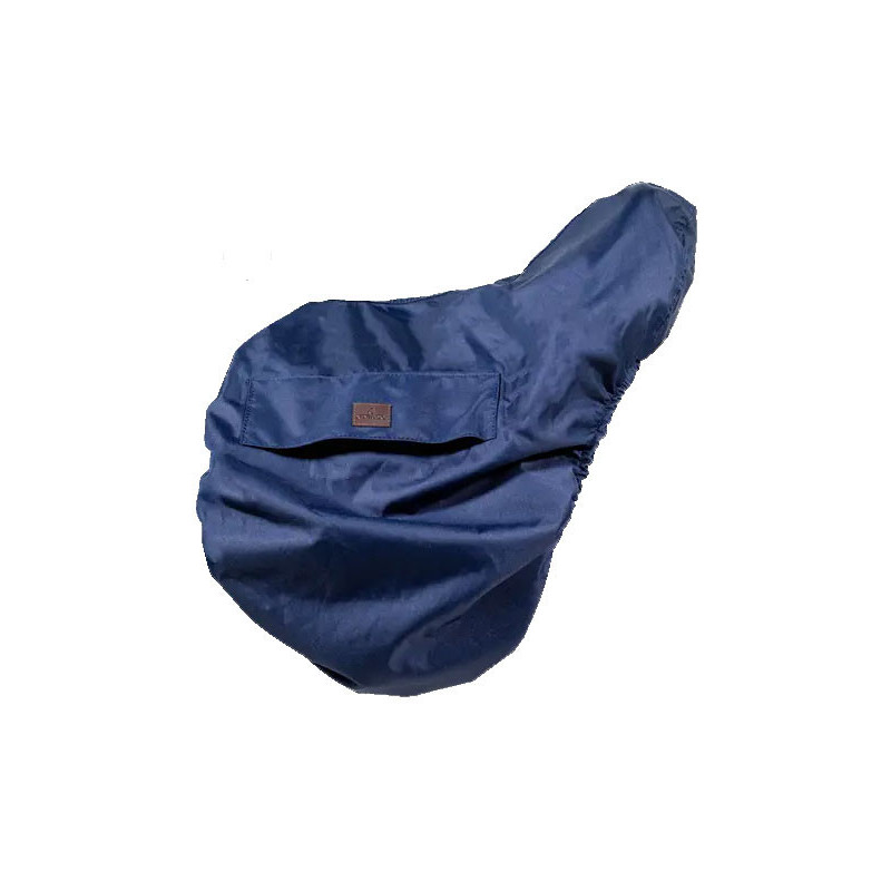 Housse De Selle De Dressage Bleue Ryders - Occasion - Équipement équestre - Origine Royaume-Uni