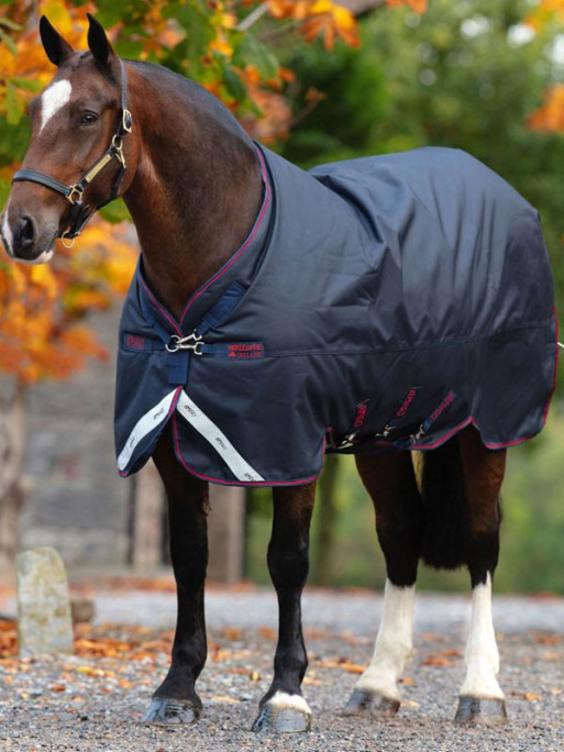 Couverture D'extérieur Pour Cheval Horseware Amigo Bravo-12 - Imperméable, Respirante, Rembourrage 100 G