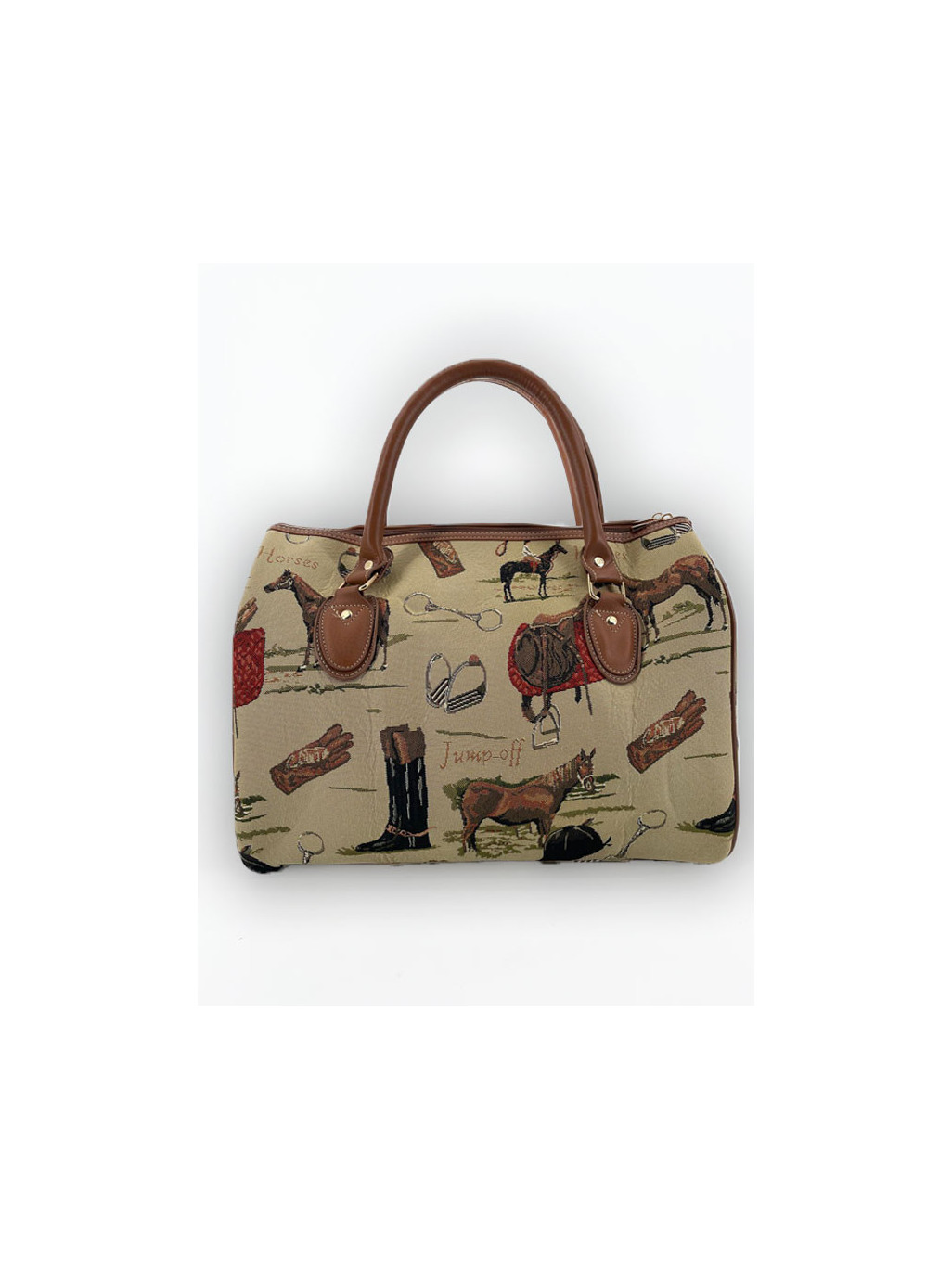 Sac De Toilettage Pour Chevaux 2 Compartiments - Fait Main UK - Idéal Accessoires équitation