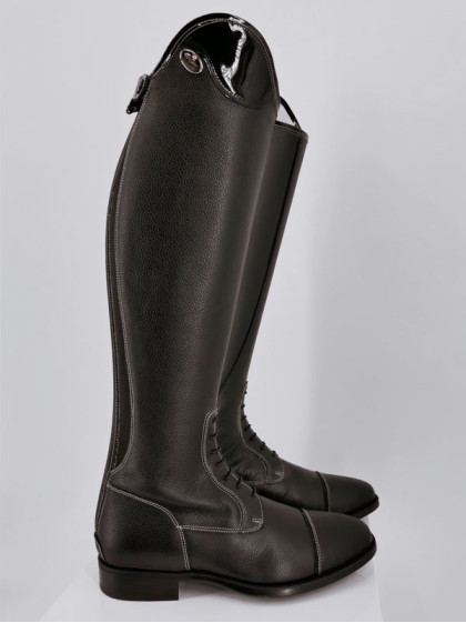 Bottes Salentino Quick à lacets top Patent Black De Niro