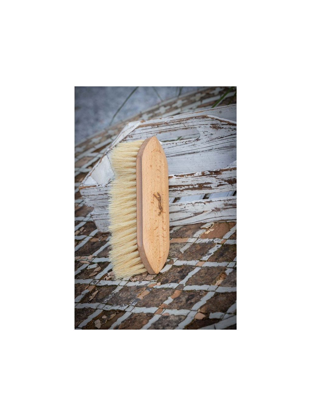 Brosse pansage cheval à poil long Horse Guard - DE