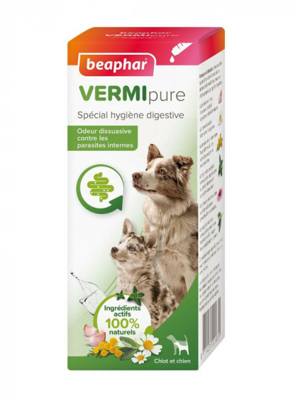Solution liquide VERMIpure chien/chiot 50ml Beaphar