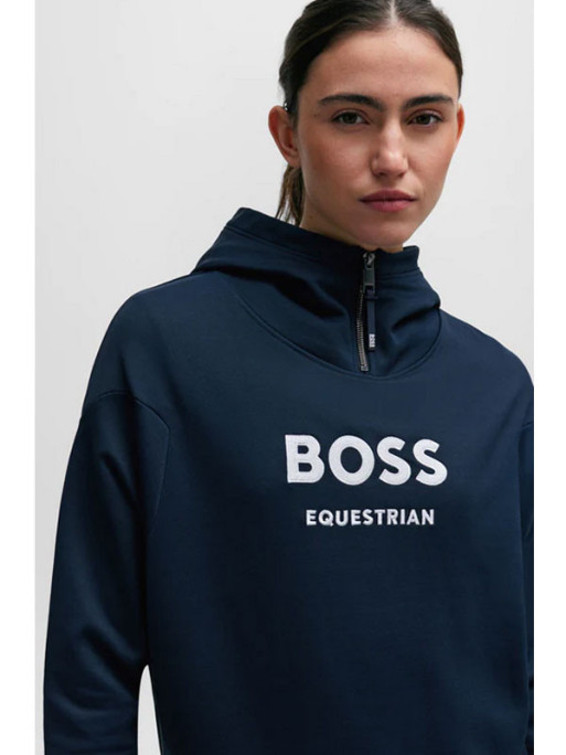 Sweat à capuche Faye Logo Zip été 2024 Hugo Boss Equestrian