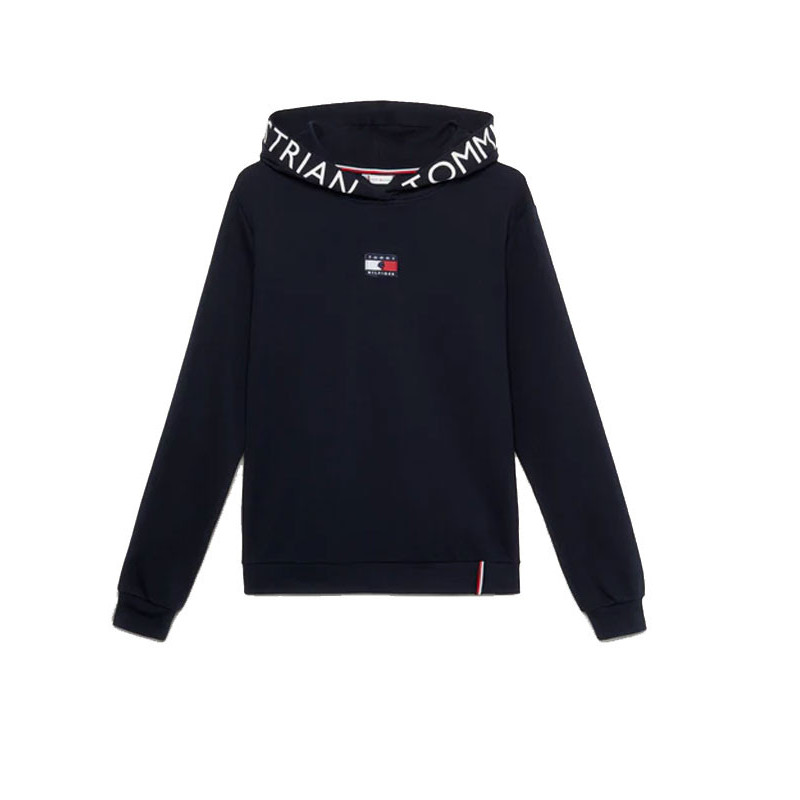 Sweatshirt Metallic Logo Graphic Tommy Hilfiger Equestrian